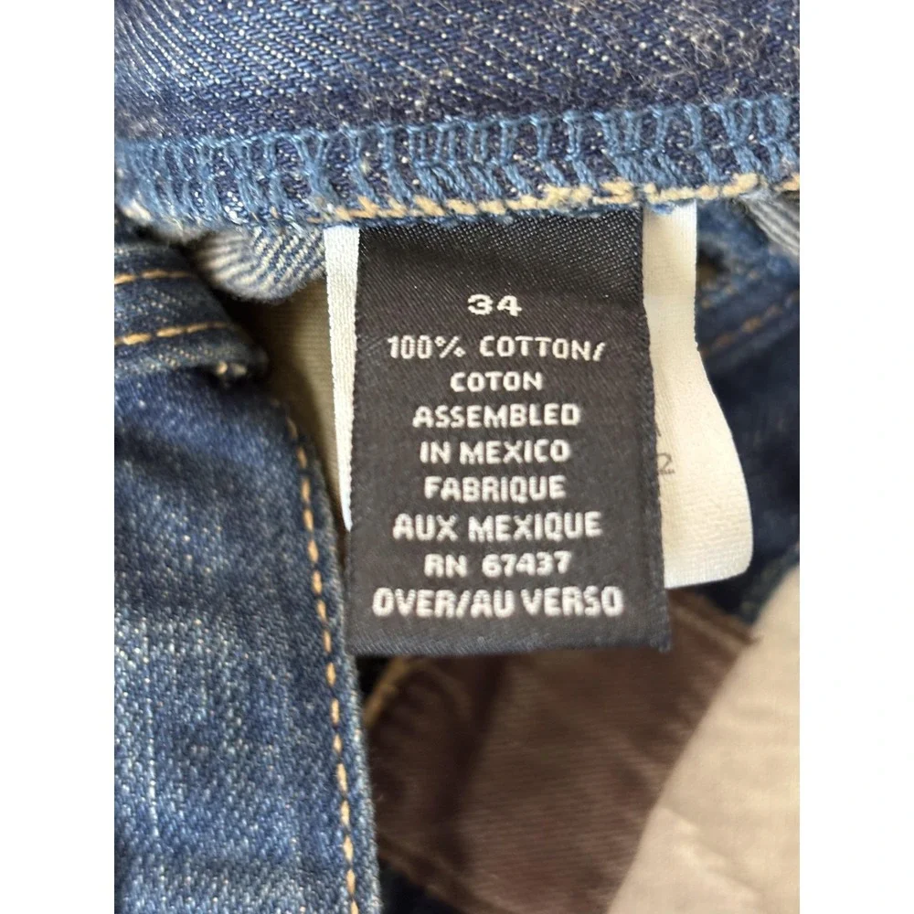 Polo Jeans Company Gristmill Jeans Mens 34x34 Blue Straight Medium Wash‎ Denim